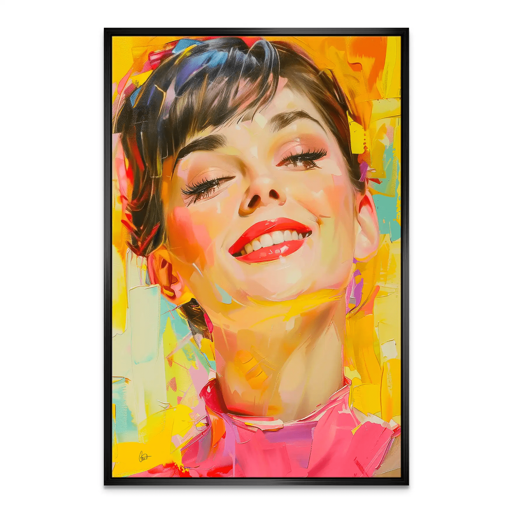 Audrey Modern Art Leinwand Bild INGALERIE