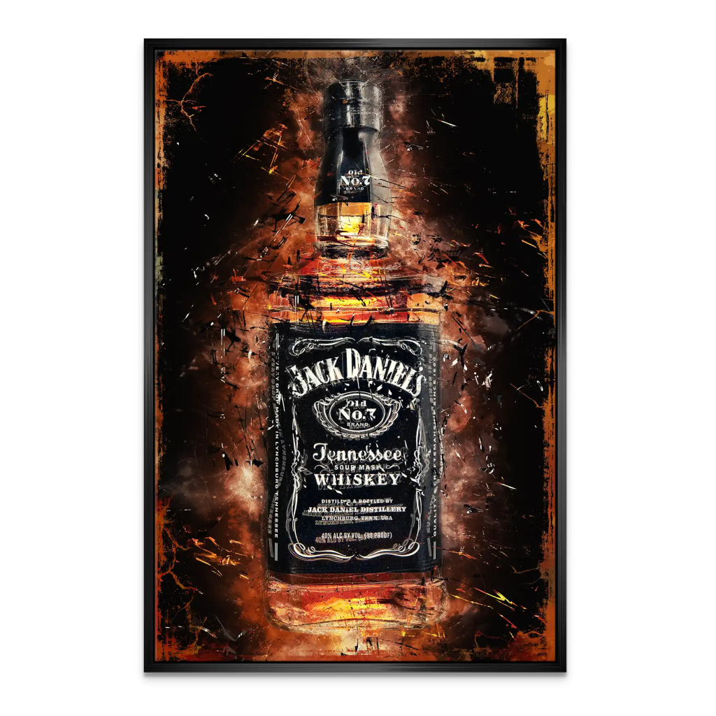 Jack Whisky Leinwand Bild INGALERIE