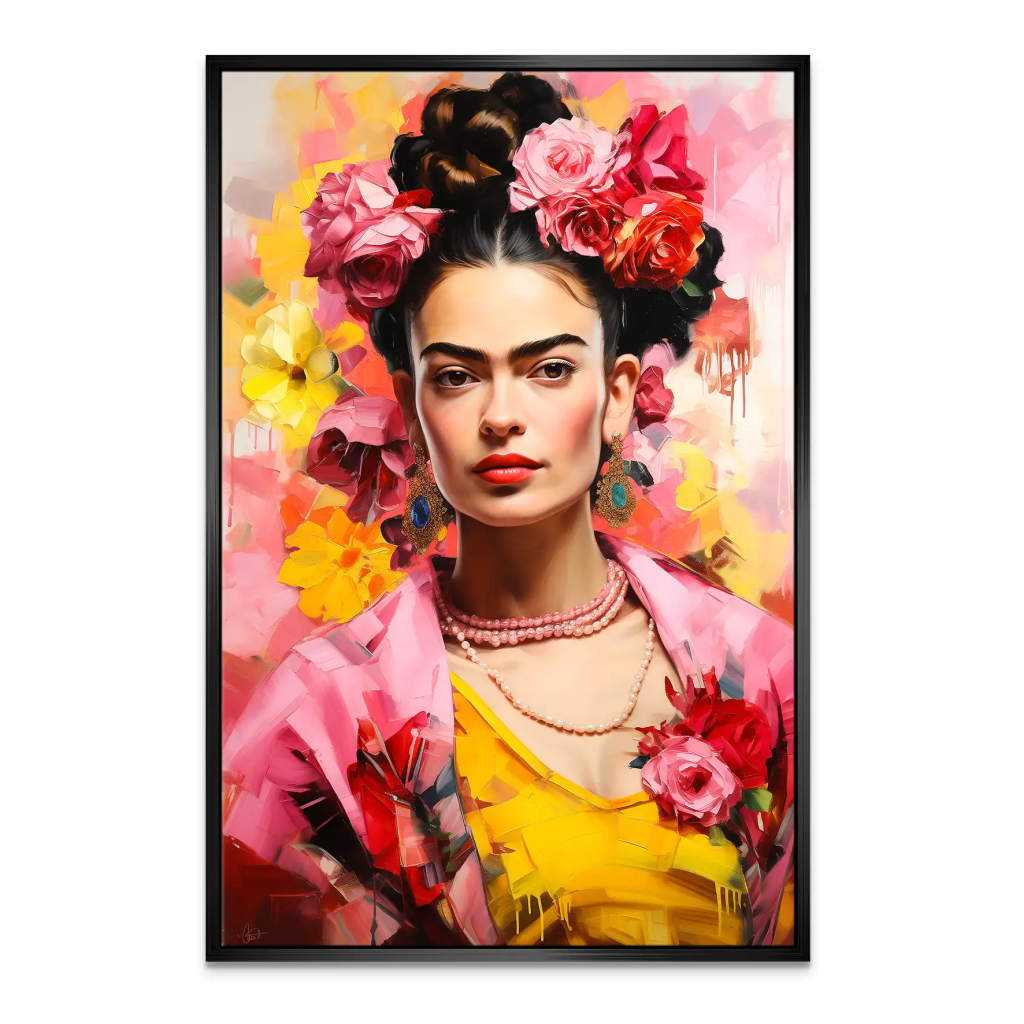 Beauty Frida Leinwand Bild INGALERIE