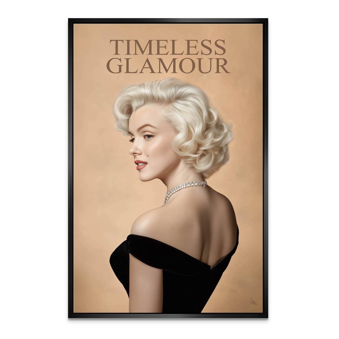 Marilyn Monroe Zeitlos Leinwand Bild