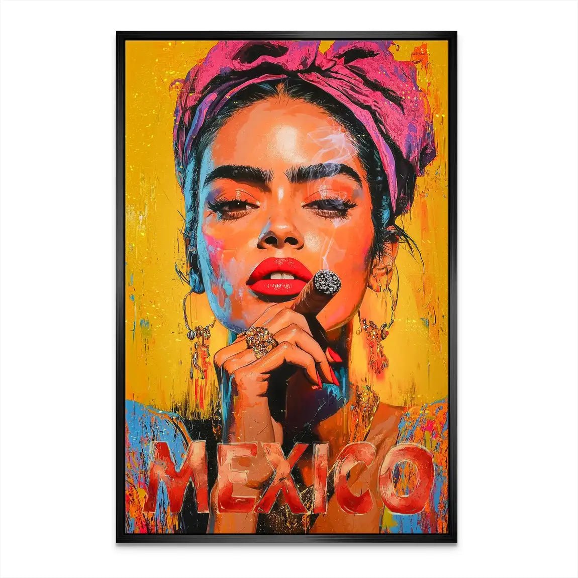 Frida Mexico Leinwand Bild INGALERIE