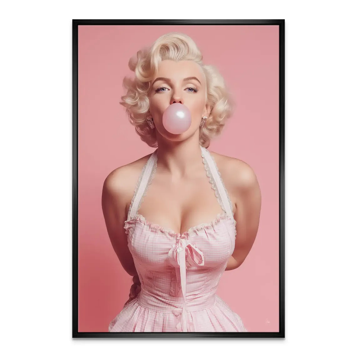 Monroe Bubble Charm Leinwand Bild