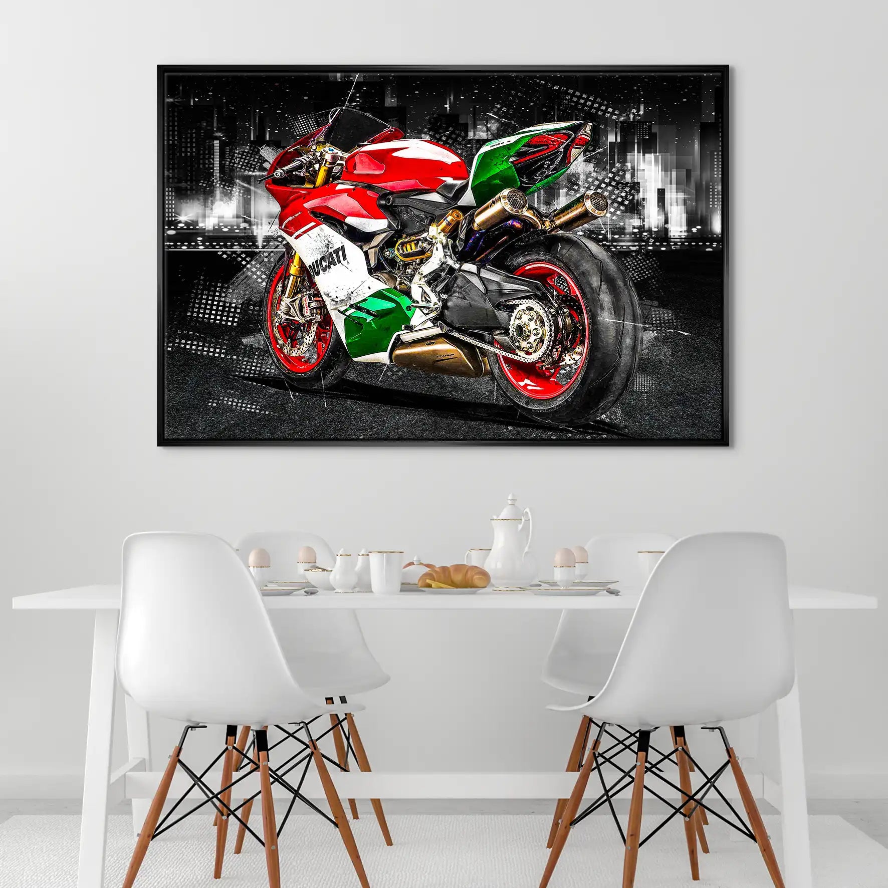 Ducati Supperleggera Leinwand Bild INGALERIE