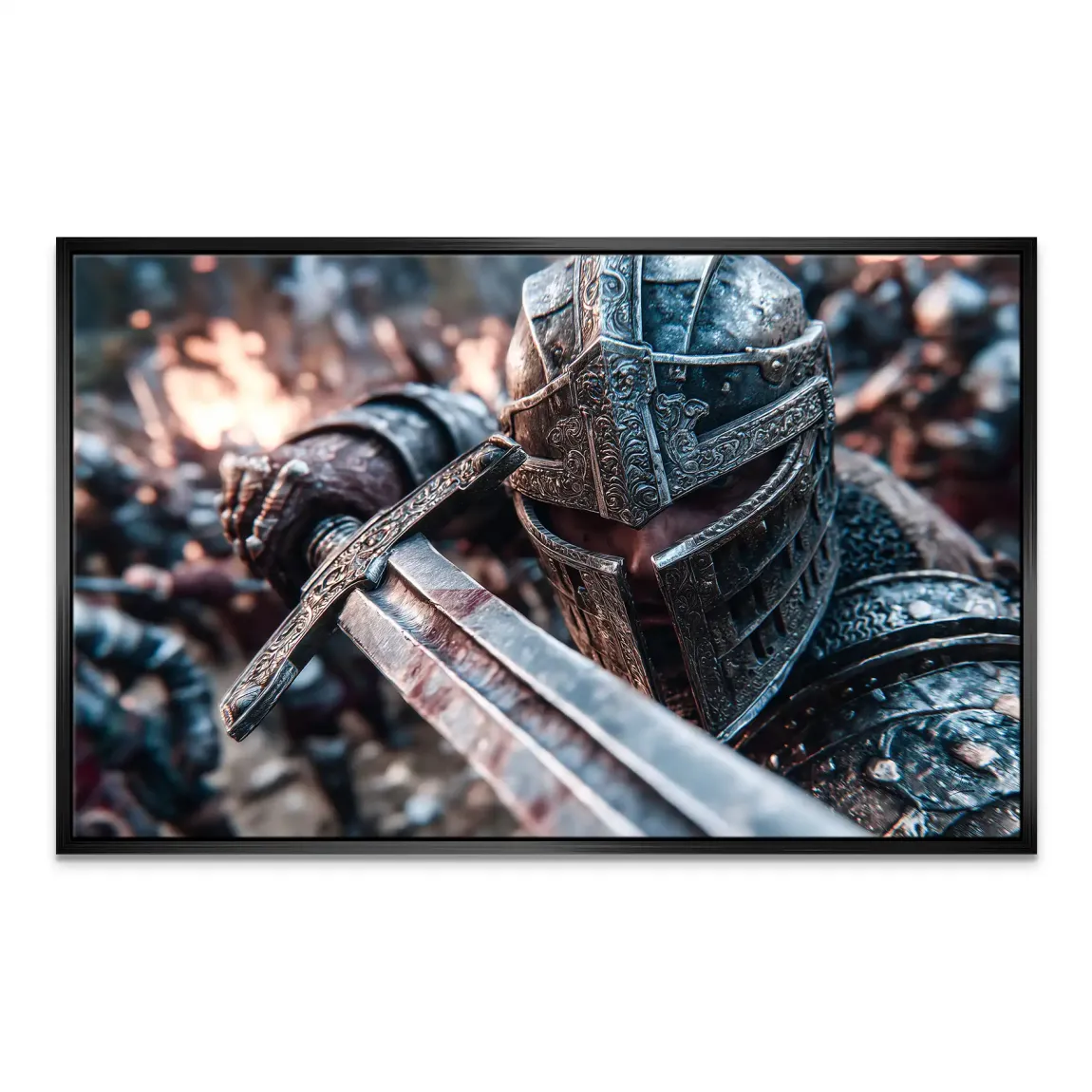 Steel Valor Leinwand Bild