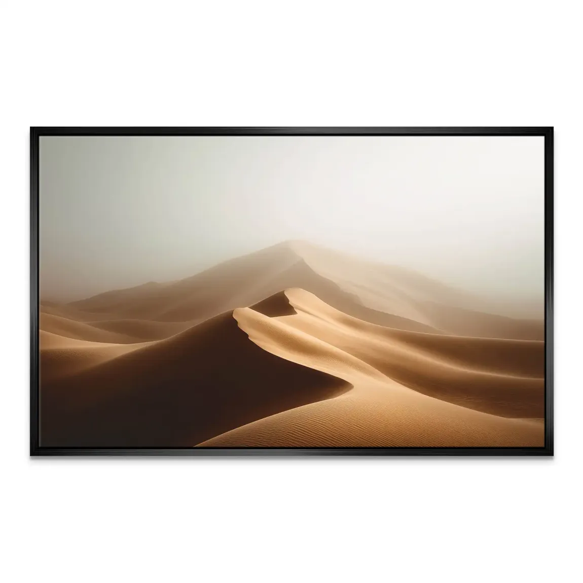Wüstennebel Leinwand Bild