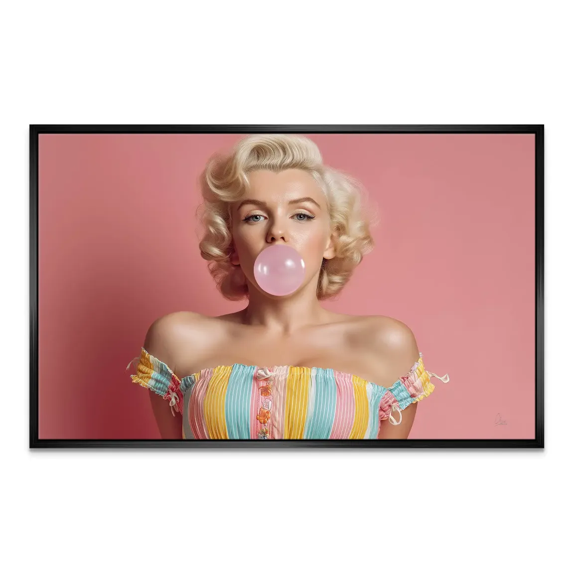 Marilyn Monroe Candy Pop Leinwand Bild