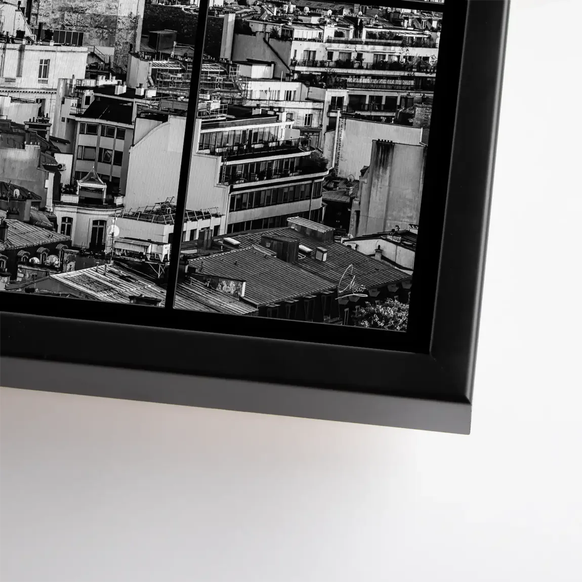 Eiffelturm über Paris Leinwand Bild