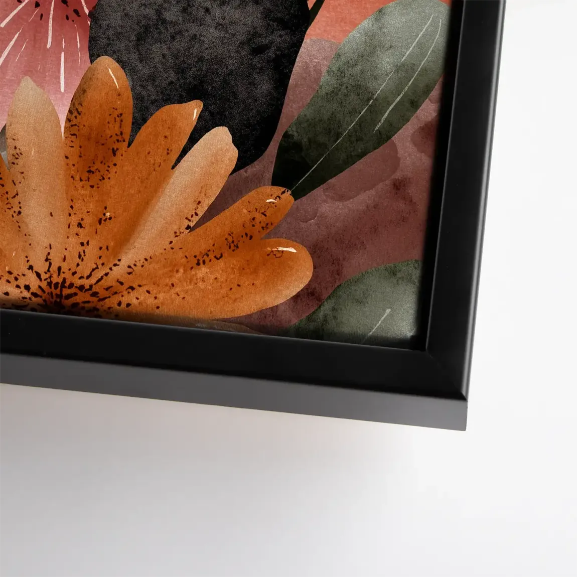 Terracotta Harmony Leinwand Bild