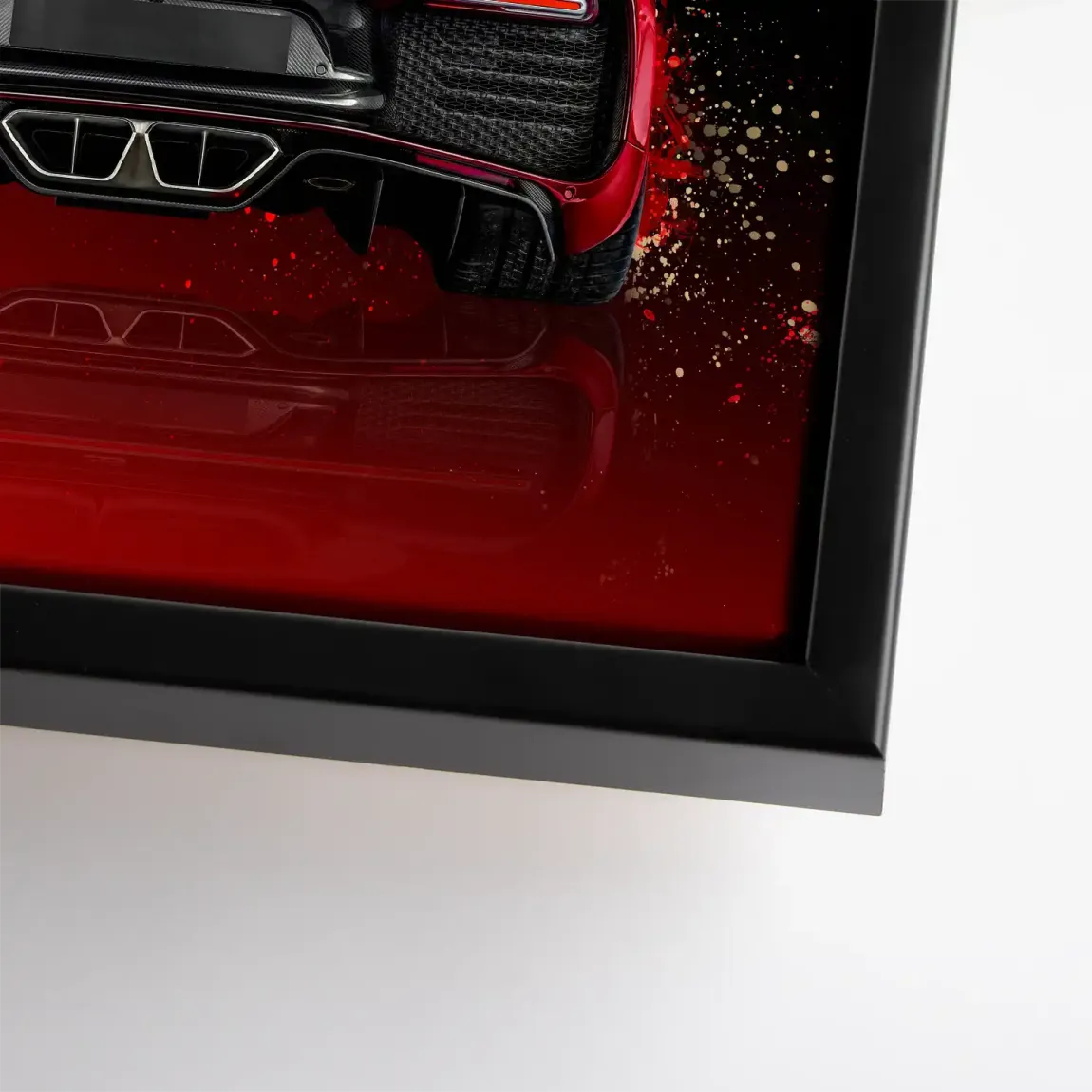 Art of Success Bugatti Leinwand Bild