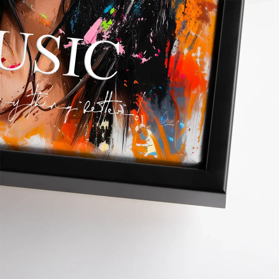 Music Soul Leinwand Bild