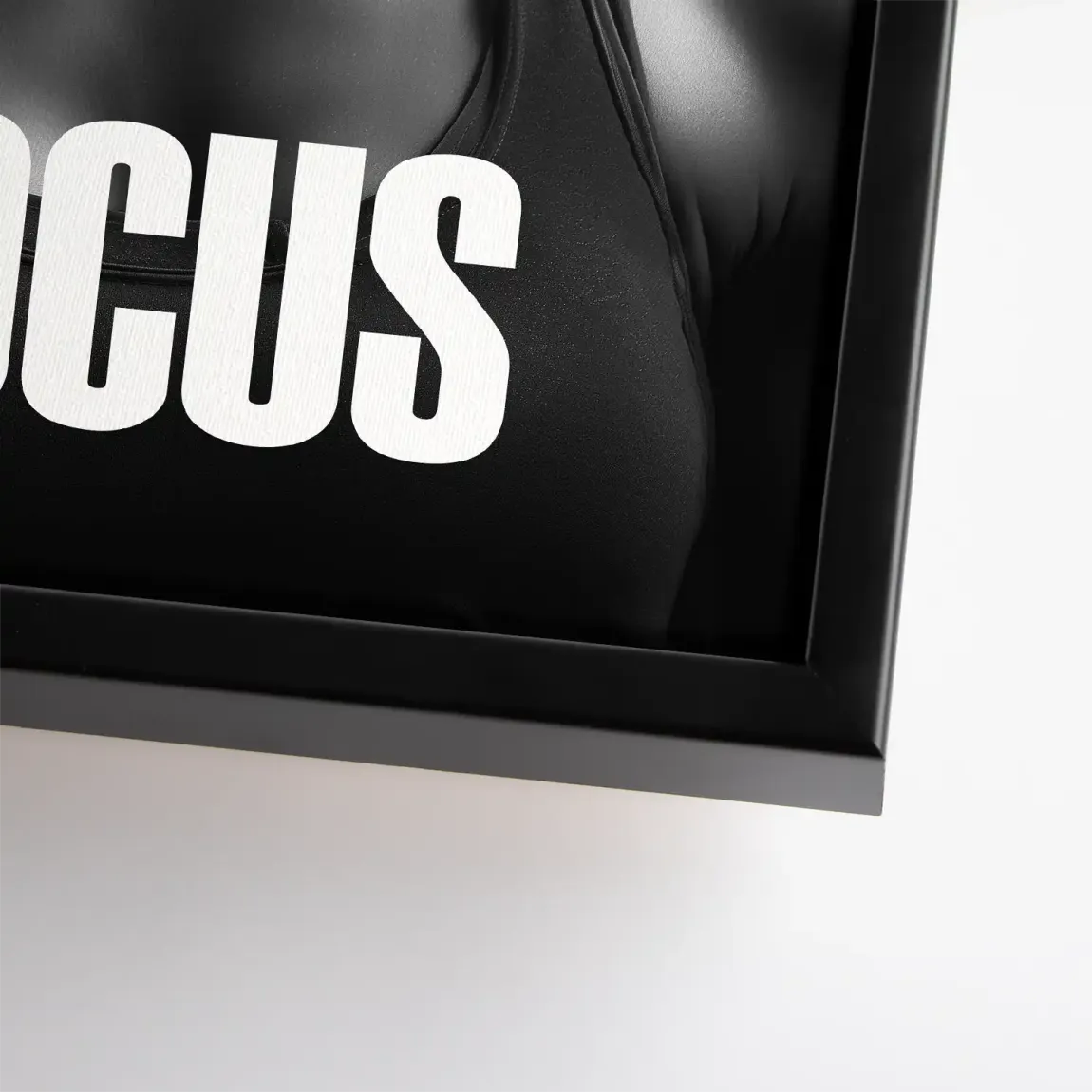 Focus Athletin Leinwand Bild