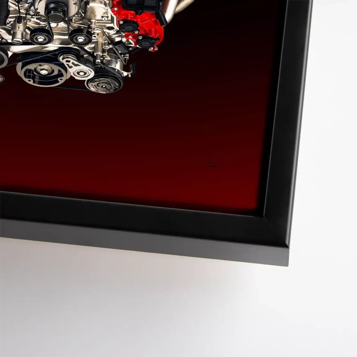 Corvette Pulse of Performance Leinwand Bild