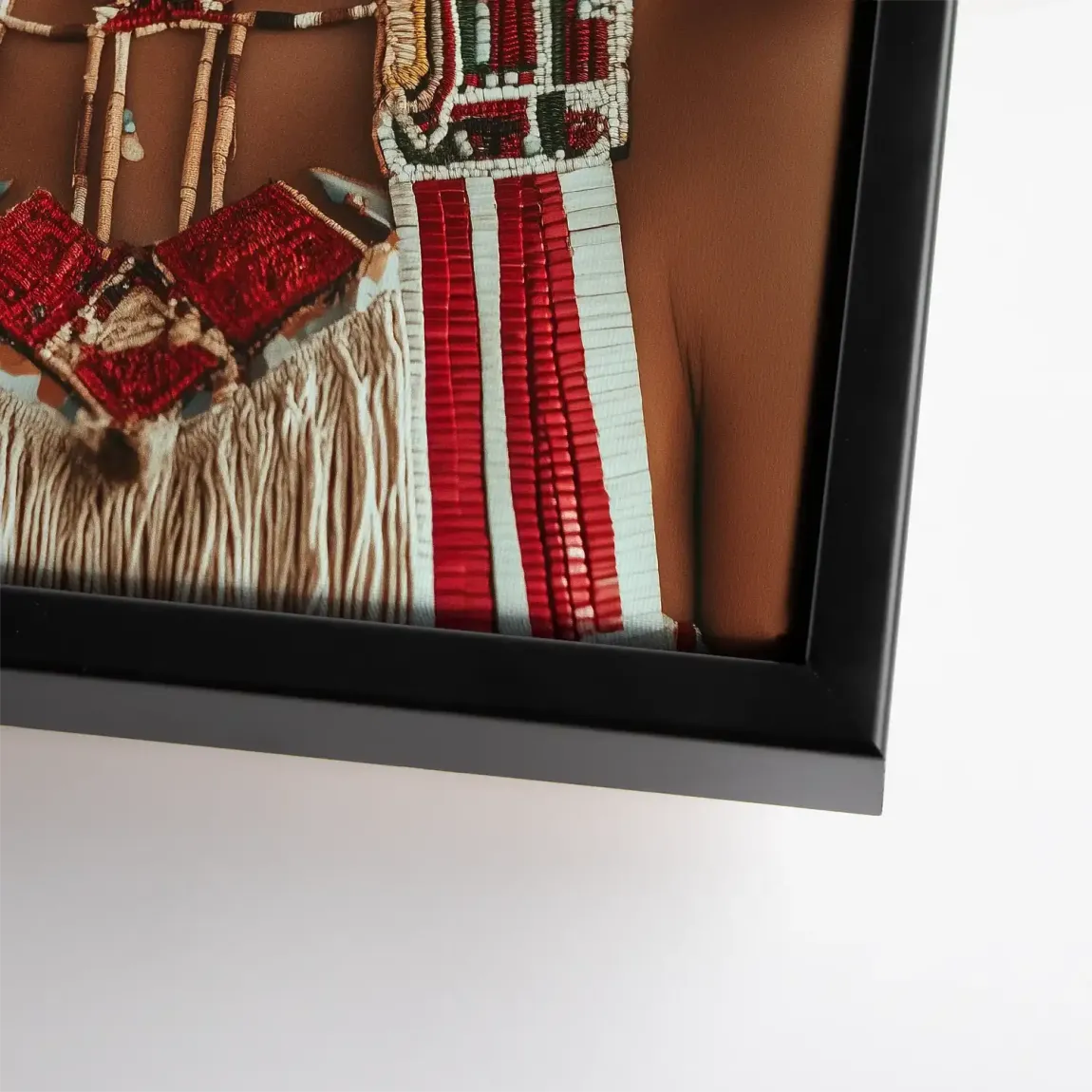Die Indianerin Leinwand Bild