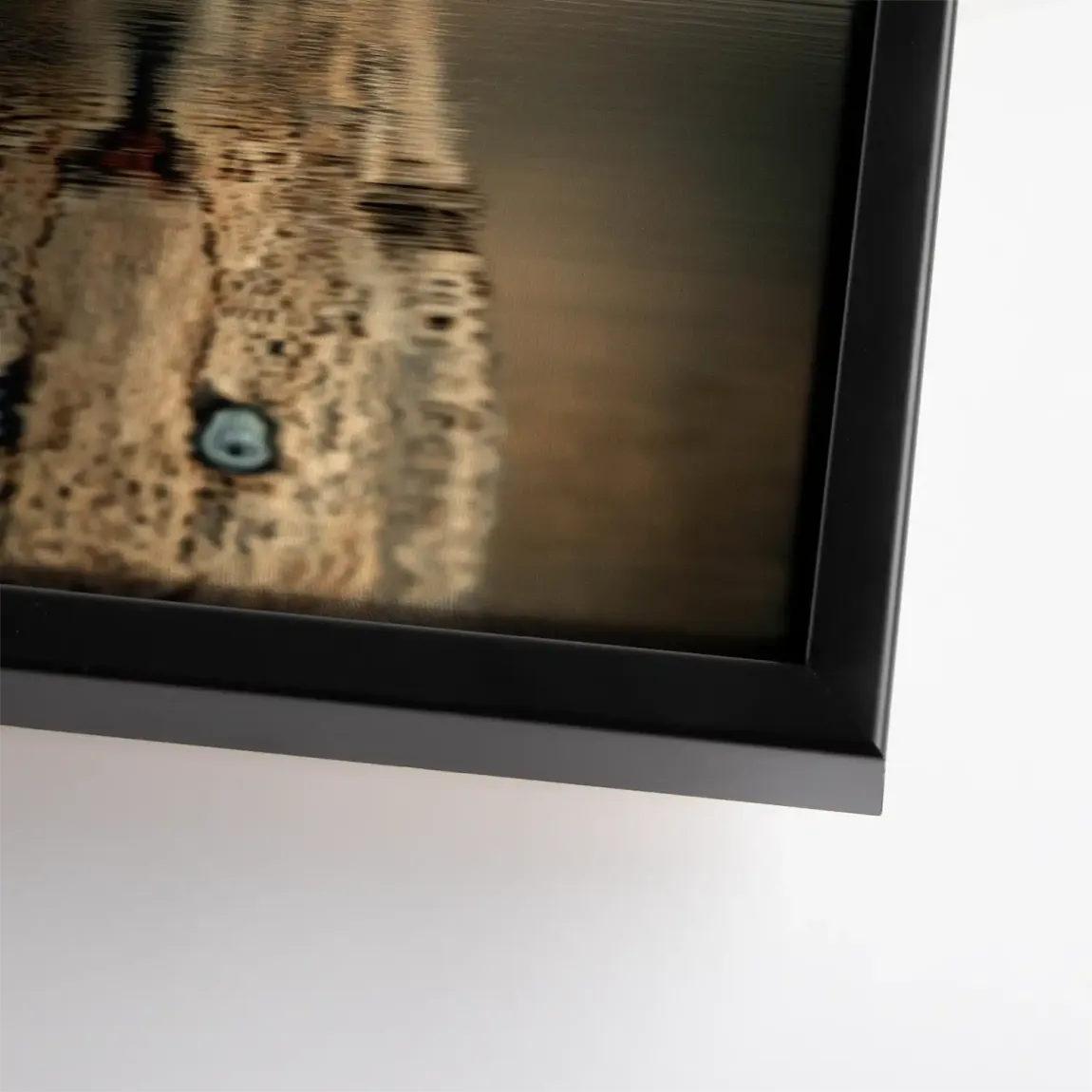 Silent Leopard Leinwand Bild