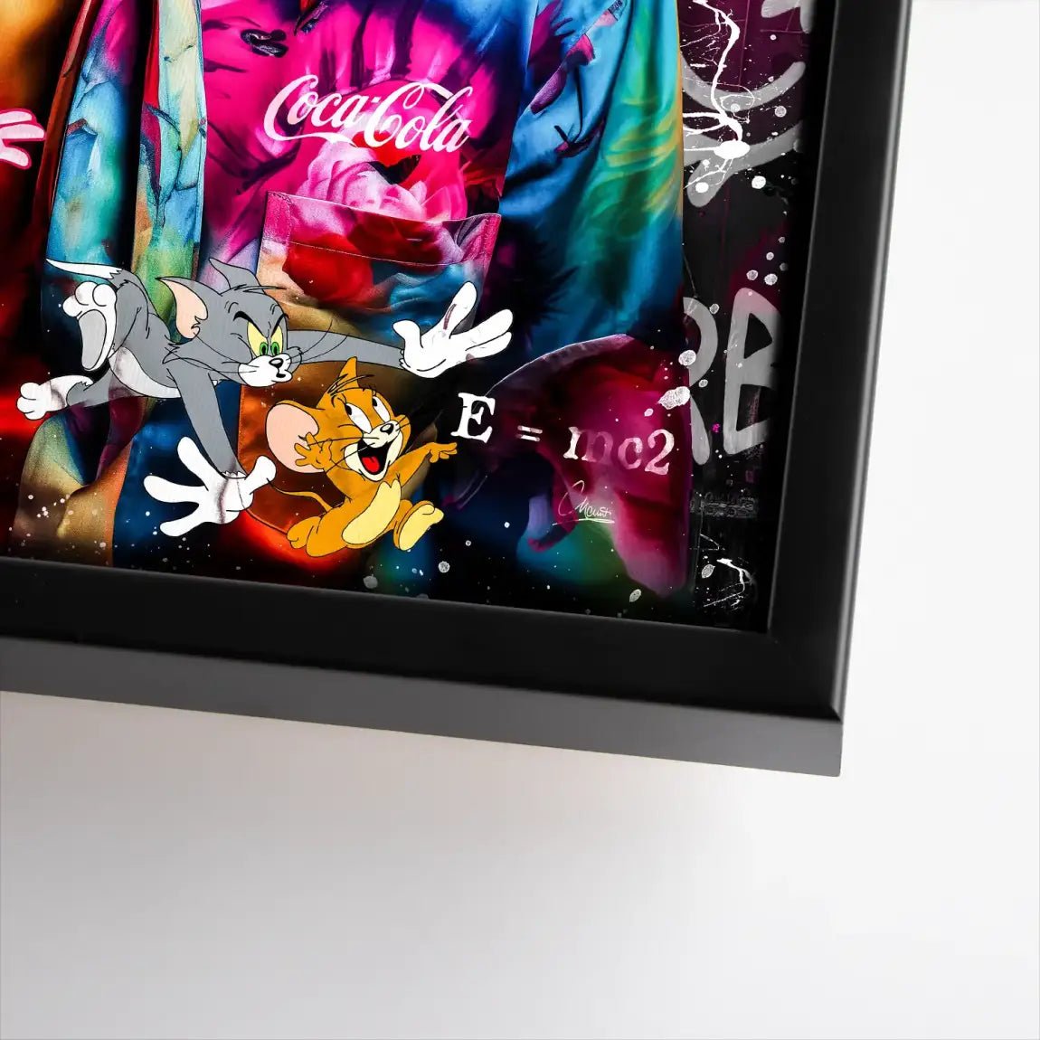 Einstein Pop Art Leinwand Bild INGALERIE