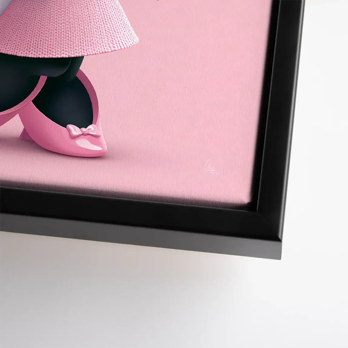 Minnie Rosé Chic Leinwand Bild