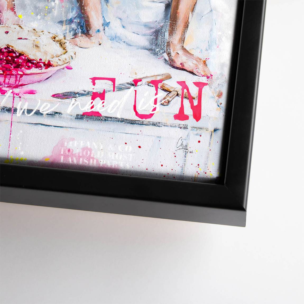 Audrey Marilyn Vogue Leinwand Bild
