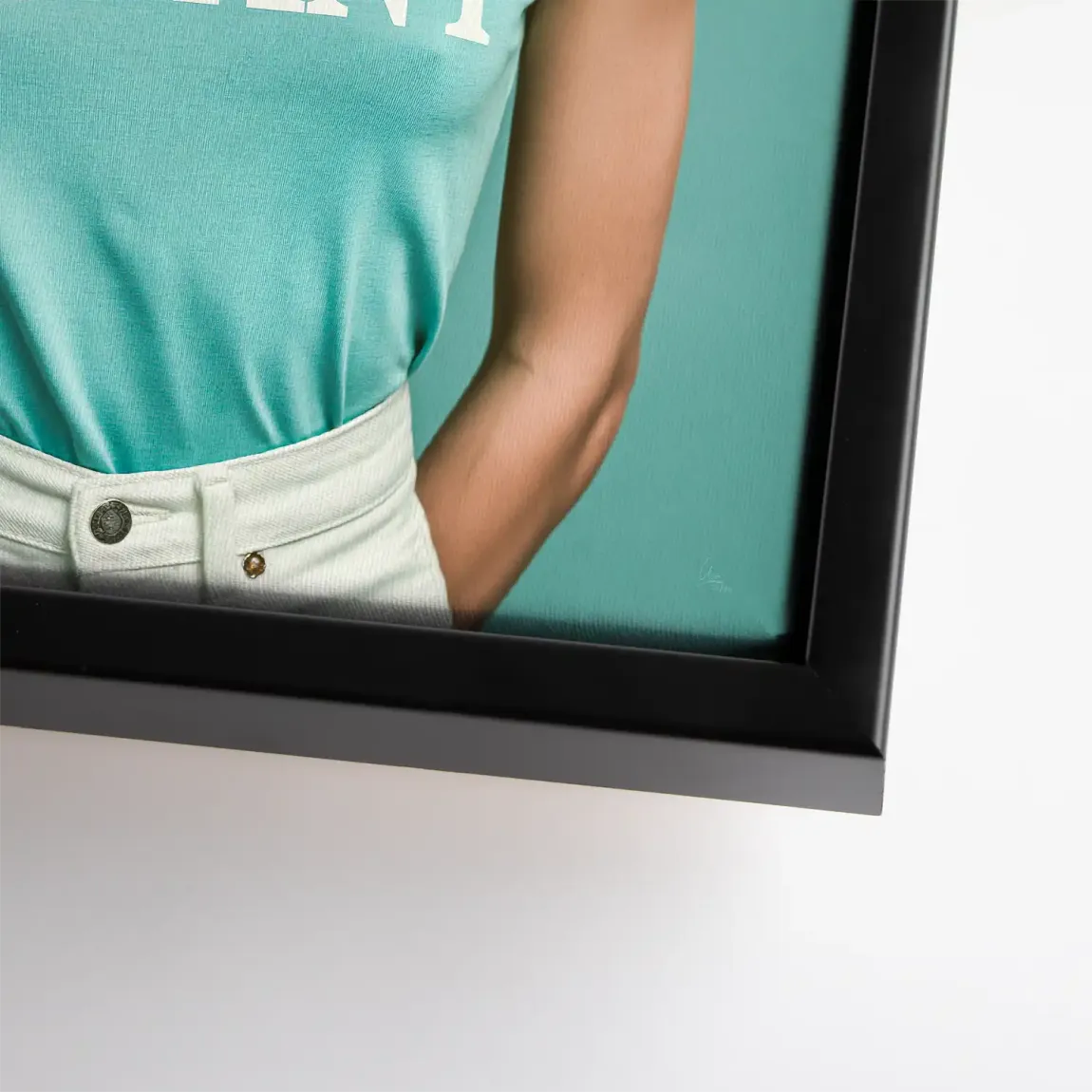 Audrey Bubble Tiffany Leinwand Bild