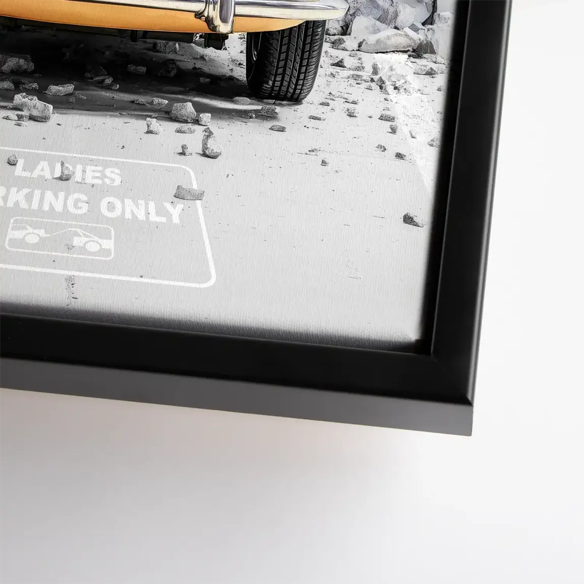 Luxury Shopping Leinwand Bild