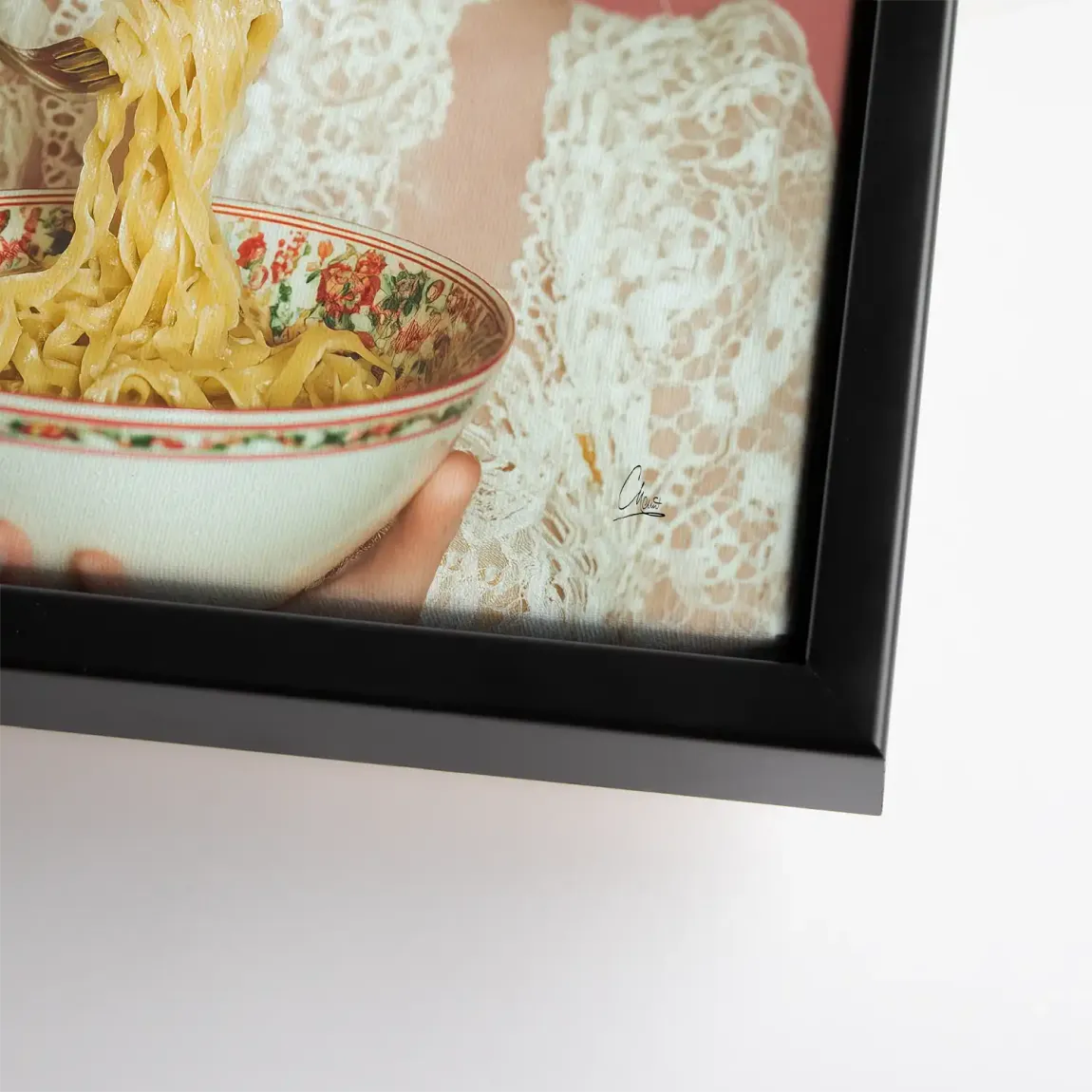 Bella Noodle Moments Leinwand Bild