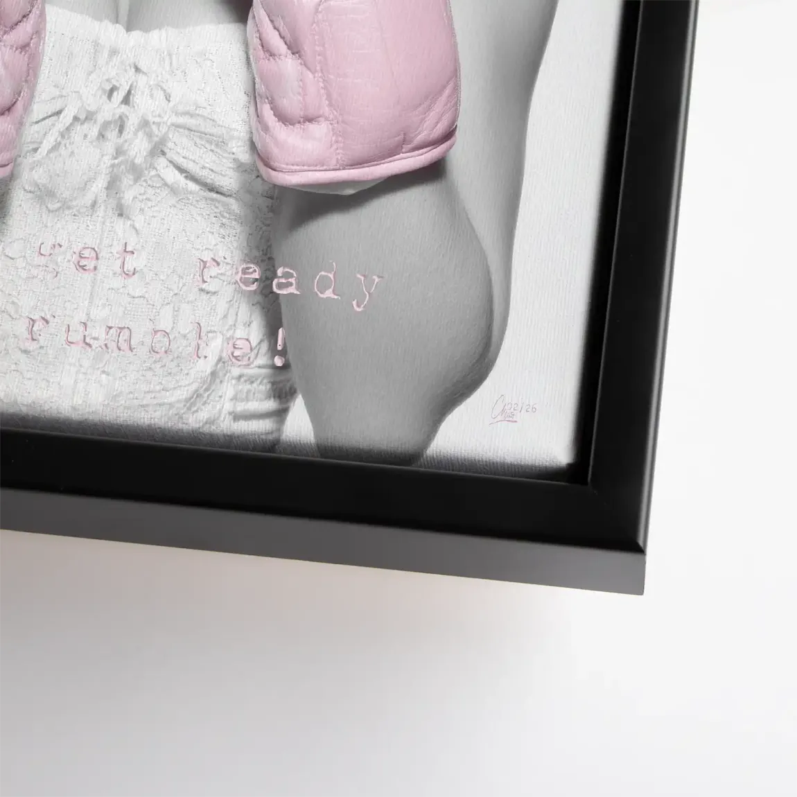 Boxing Marilyn Monroe Leinwand Bild