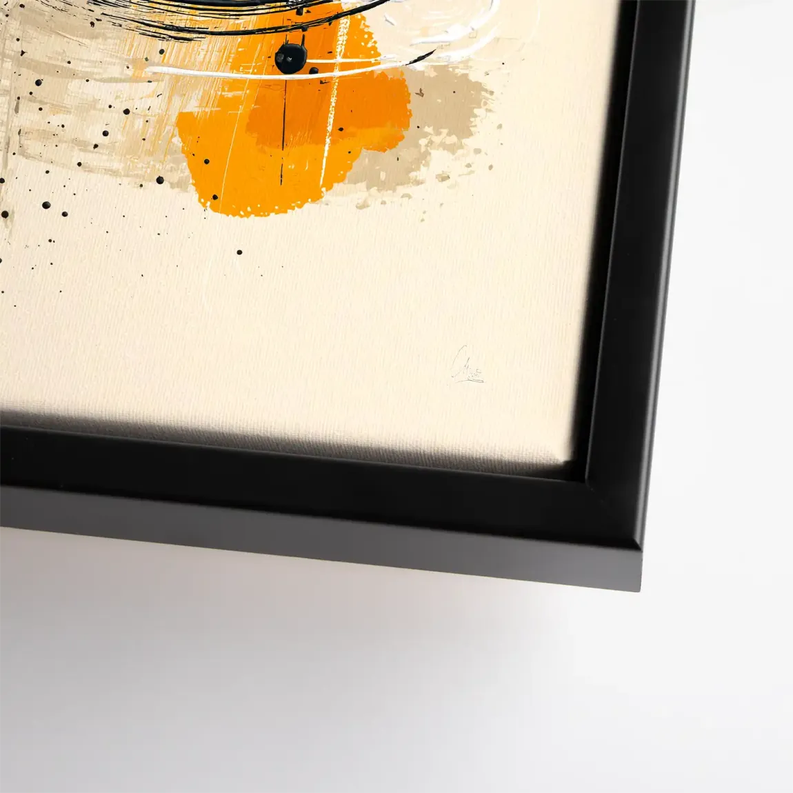 Modern Energie Abstrakt Leinwand Bild