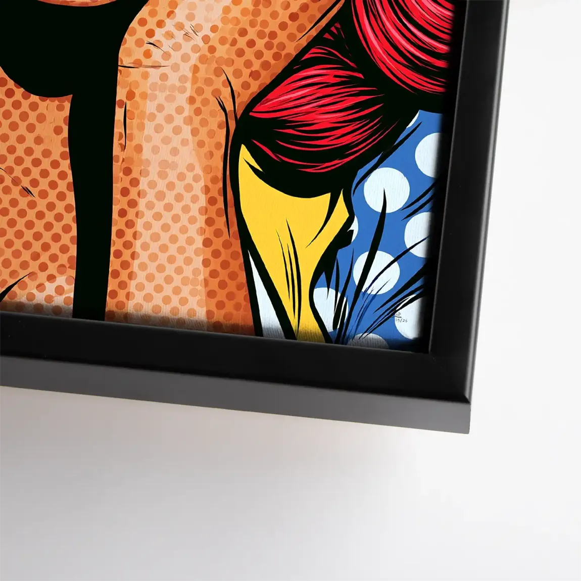 Pop Art Diva Leinwand Bild
