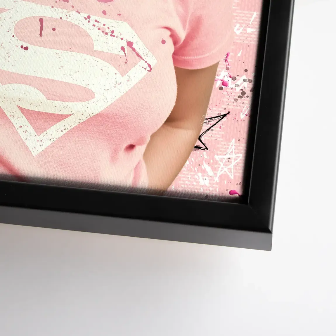 Marilyn Monroe Superman Leinwand Bild
