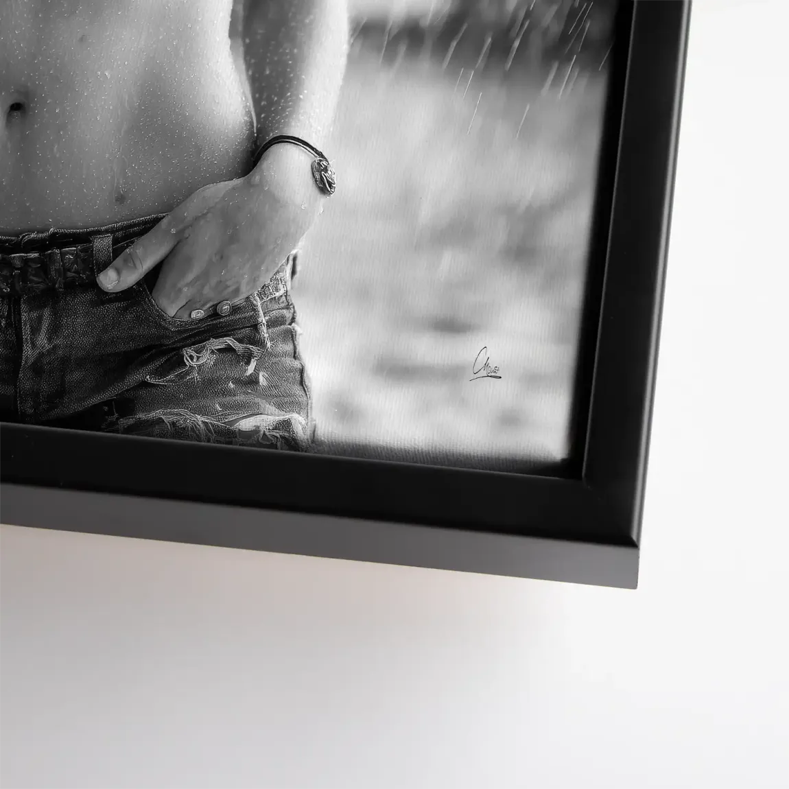 Summer Rain Leinwand Bild