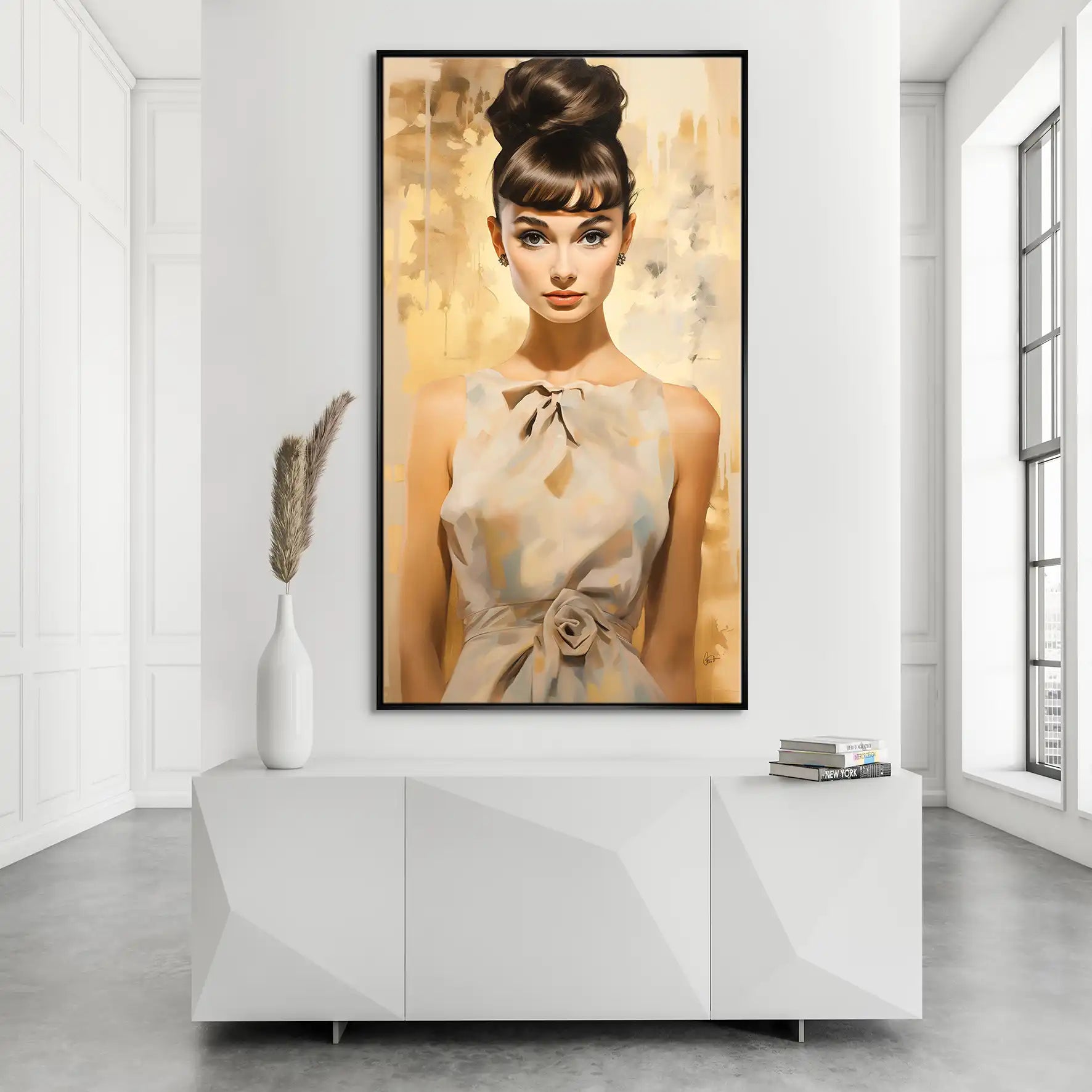 Audrey Boho Style Leinwand Bild INGALERiE