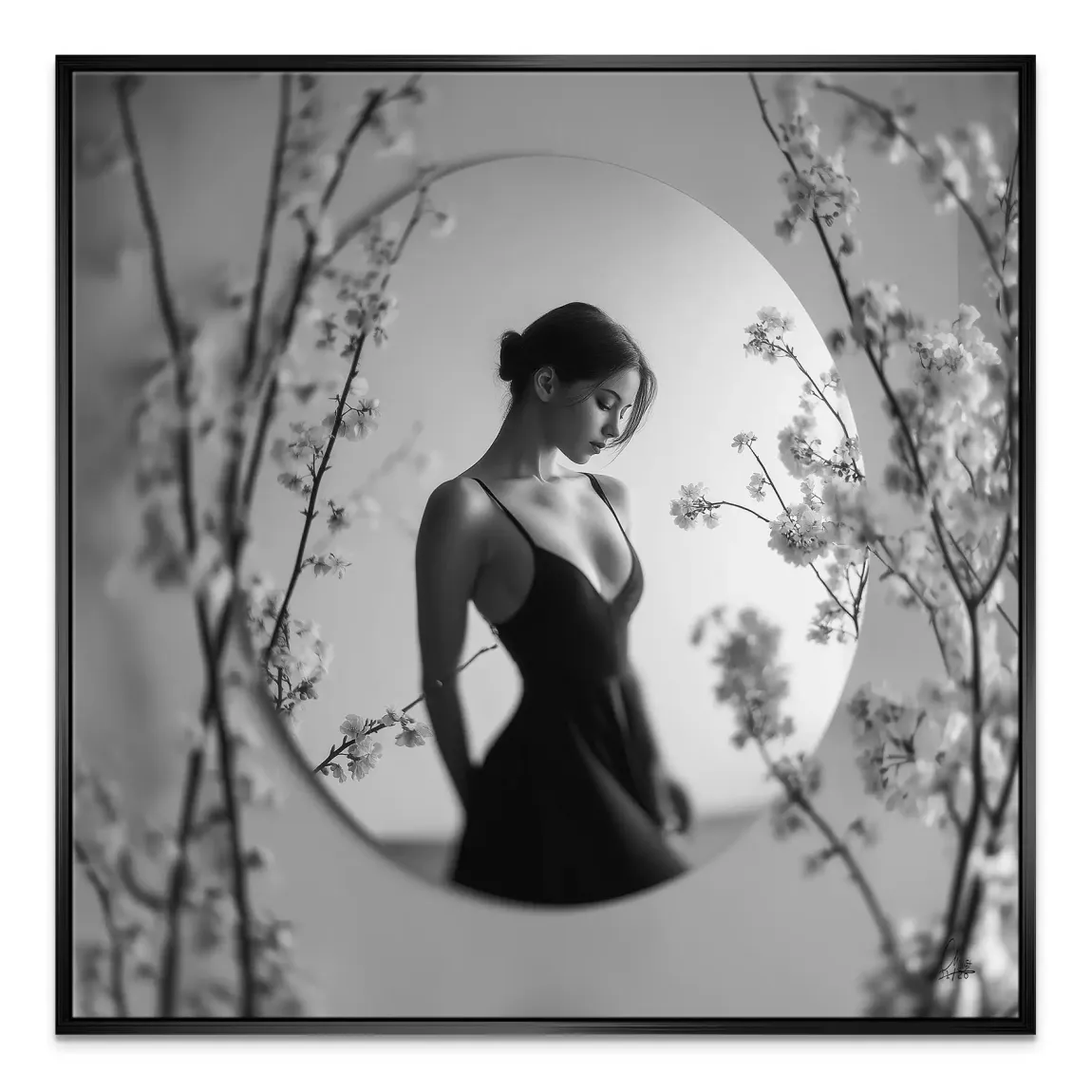 Silent Grace Leinwand Bild