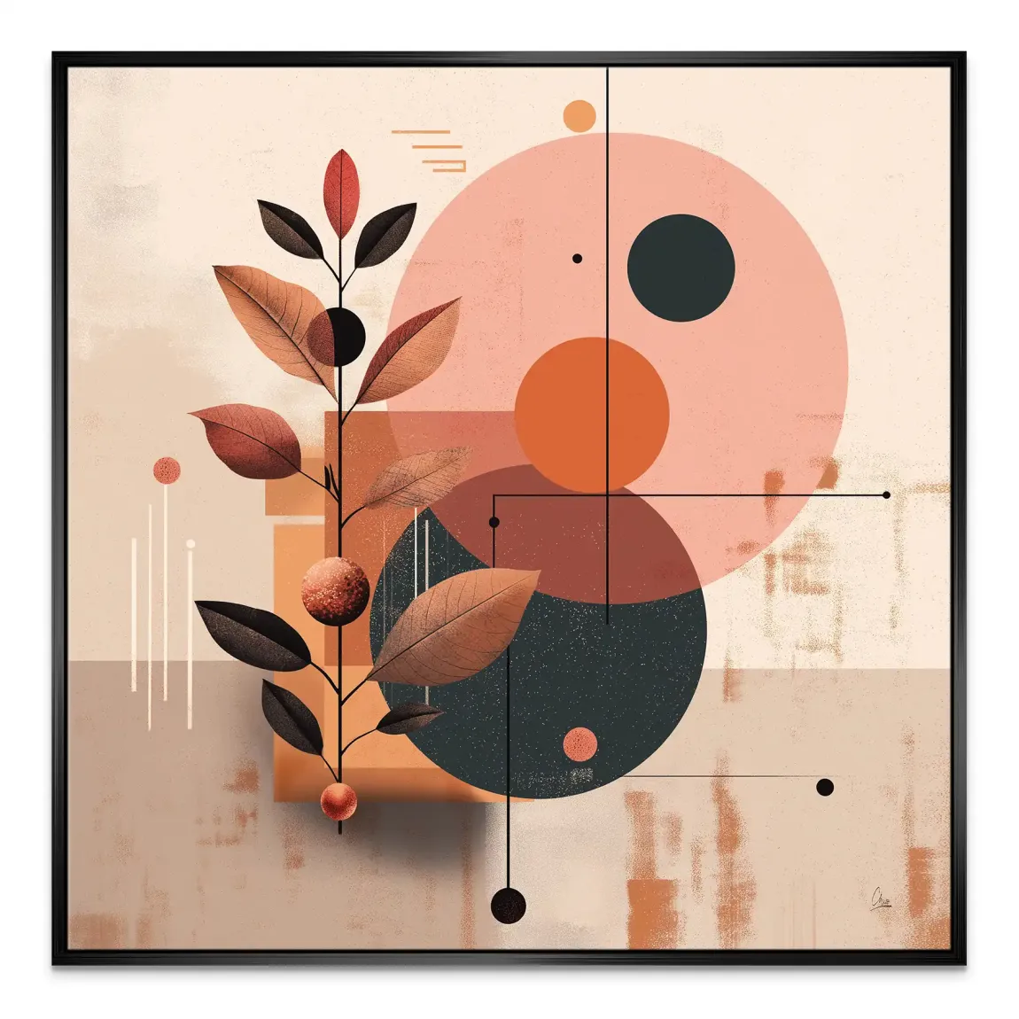 Terra Balance Leinwand Bild