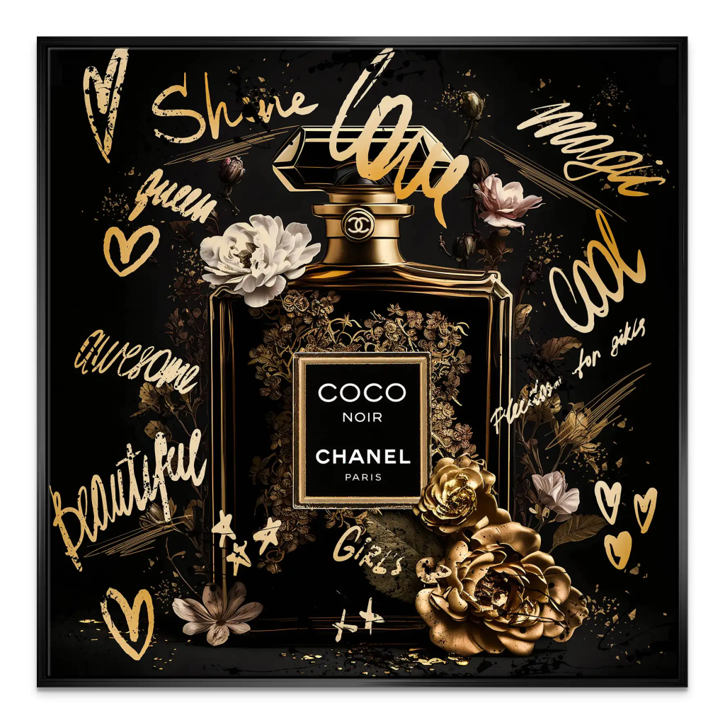 Coco Parfum Lifestyle Leinwand Bild INGALERIE