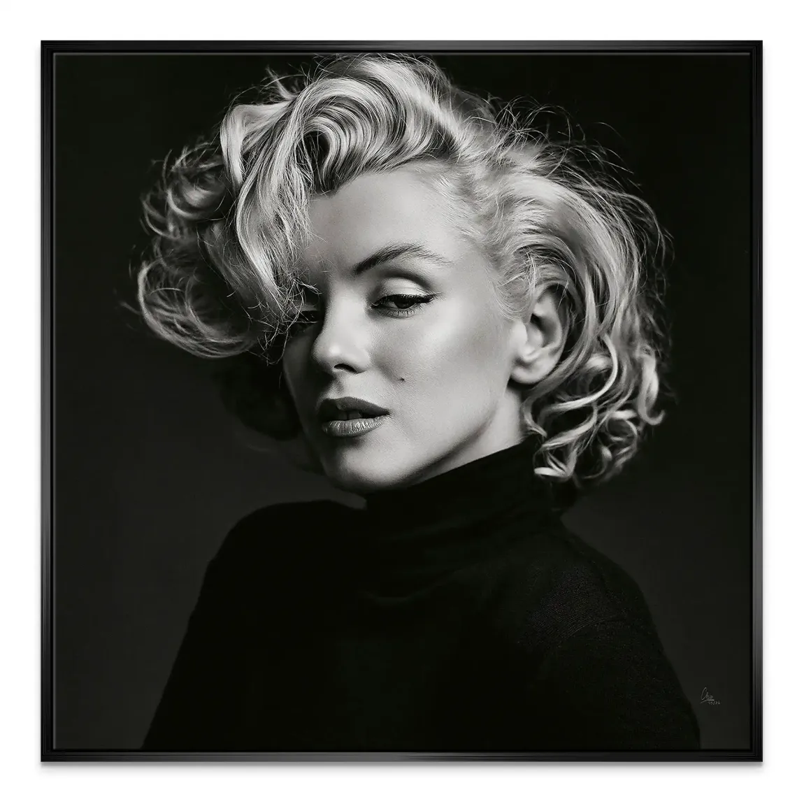 Marilyn Elegance Leinwand Bild