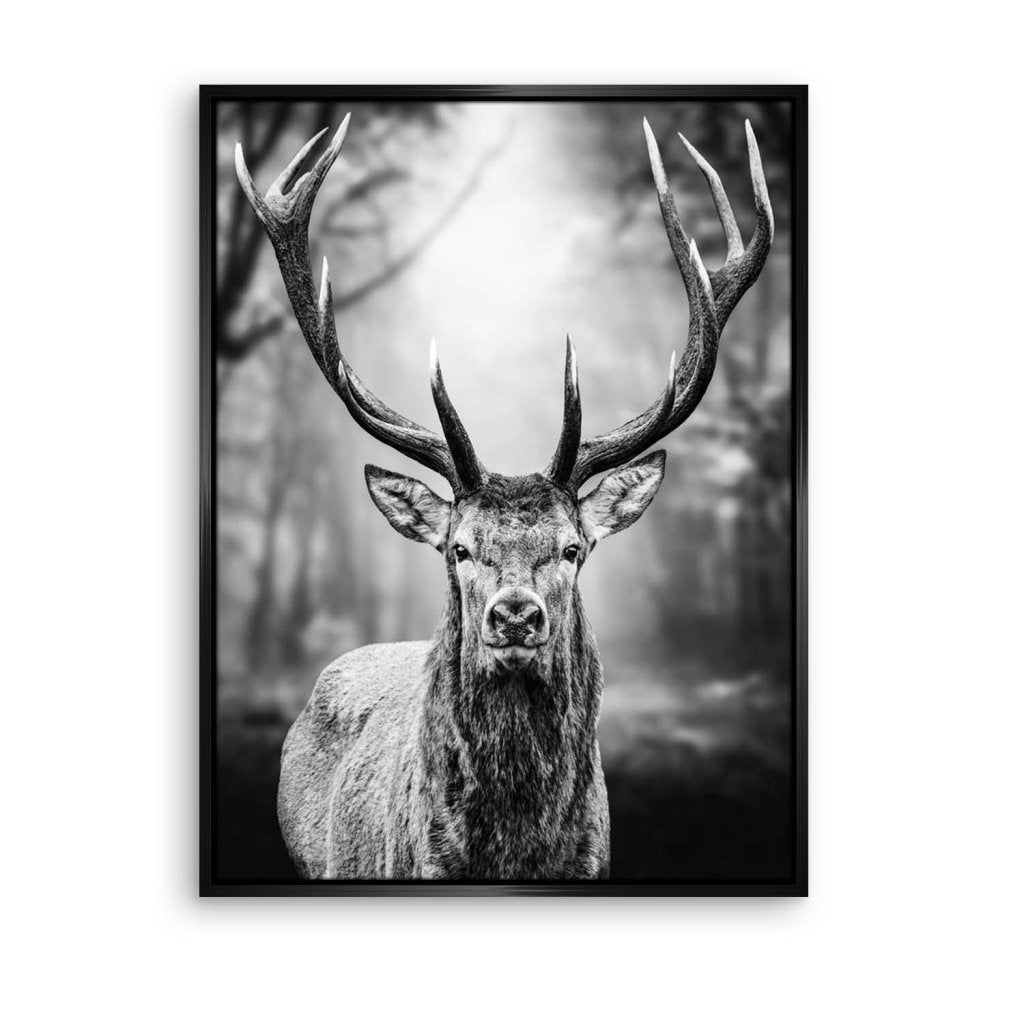 Hirsch Black Forest Leinwand Bild INGALERIE