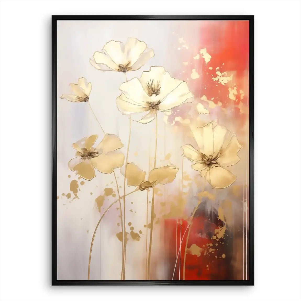 Flower Abstrakt Nr.17 Leinwand Bild INGALERIE