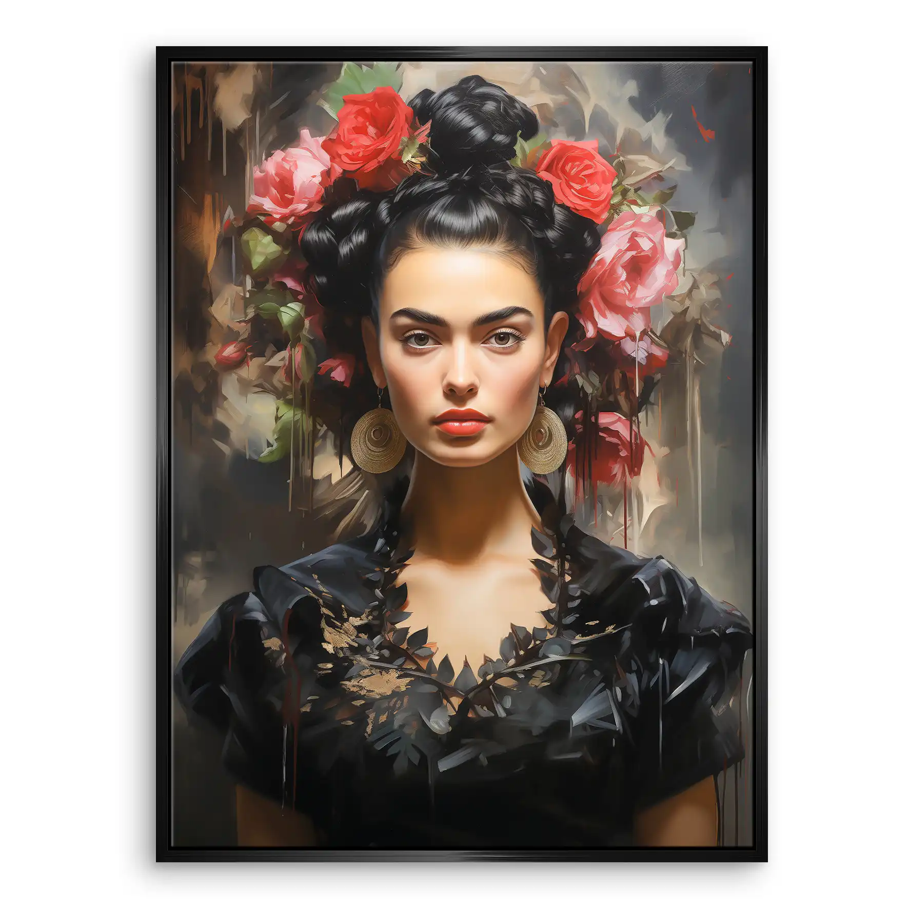 Frida Kahlo Beauty Leinwand Bild INGALERIE