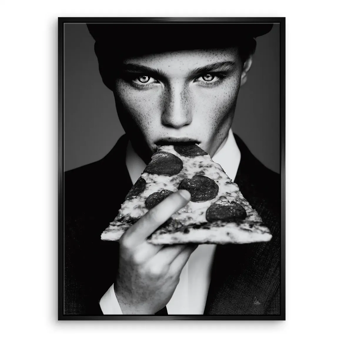 Pizza Charisma Leinwand Bild