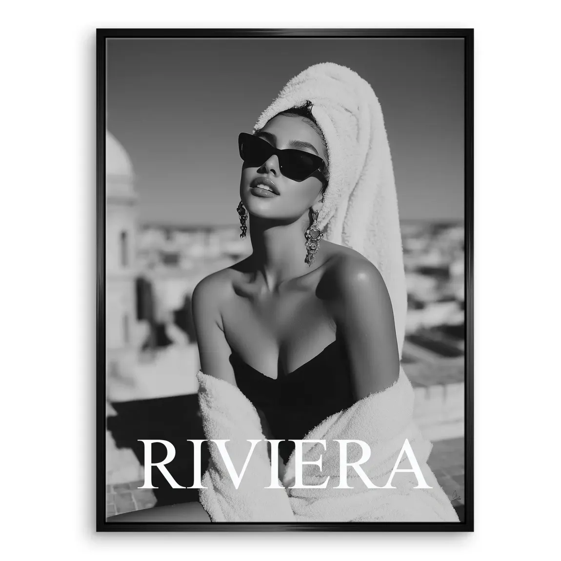Riviera Glam Leinwand Bild