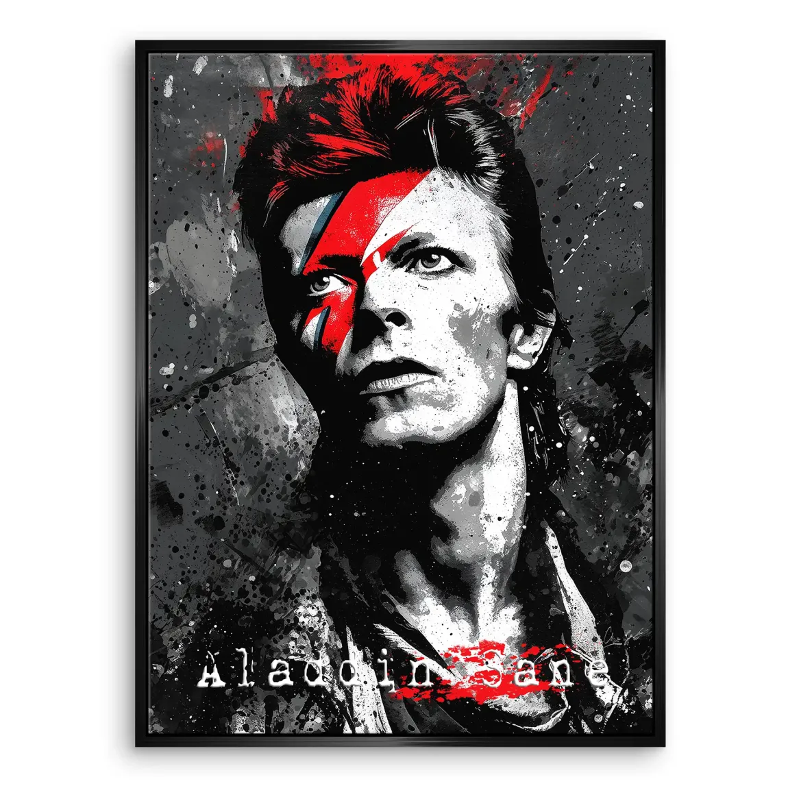 David Bowie Starlight Leinwand Bild