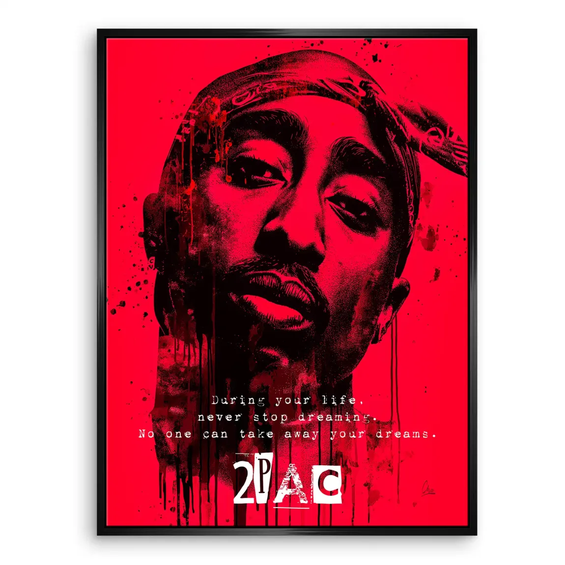 Red Legend Leinwand Bild