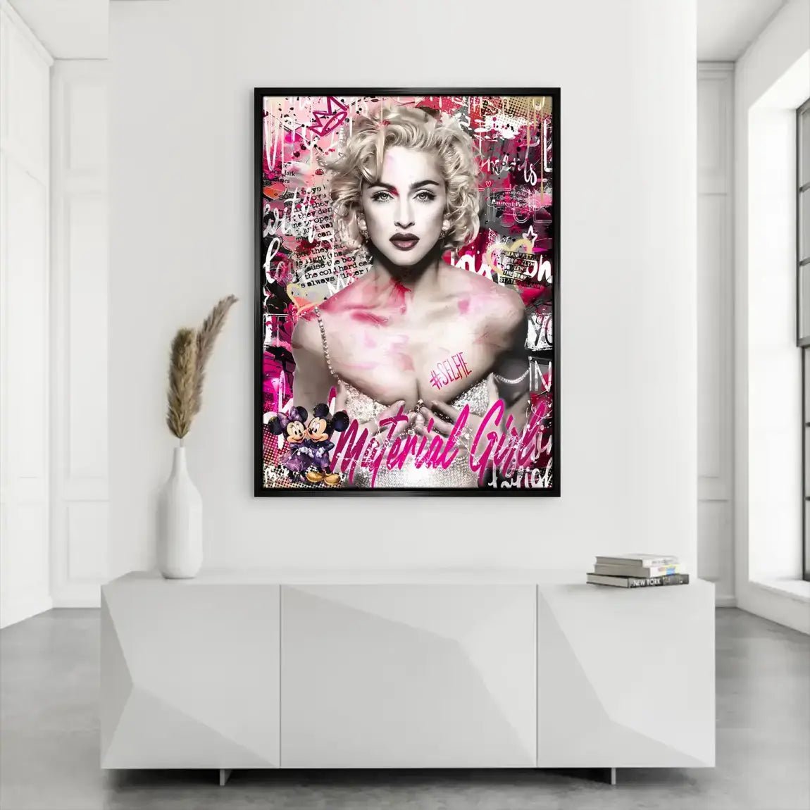 Material Girl Wandbild | Unikat INGALERIE