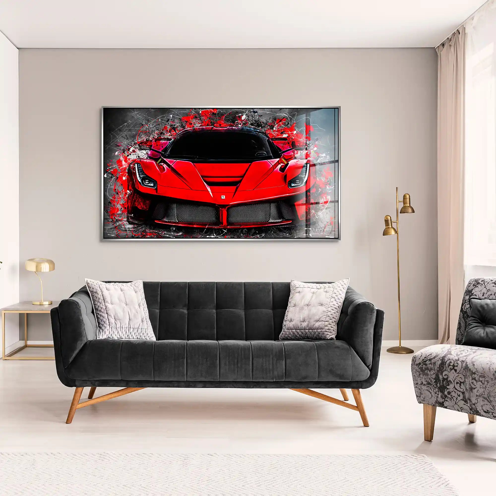 La Ferrari Abstrakt Acrylglas Bild INGALERIE