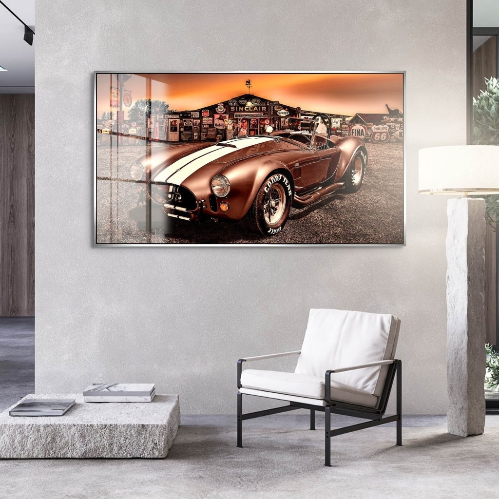 AC Cobra Abstrakt Sunset Acrylglas Bild INGALERIE