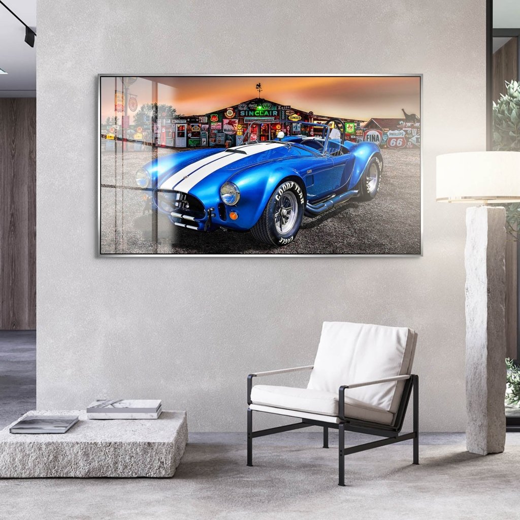 AC Cobra Abstrakt USA Acrylglas Bild INGALERIE