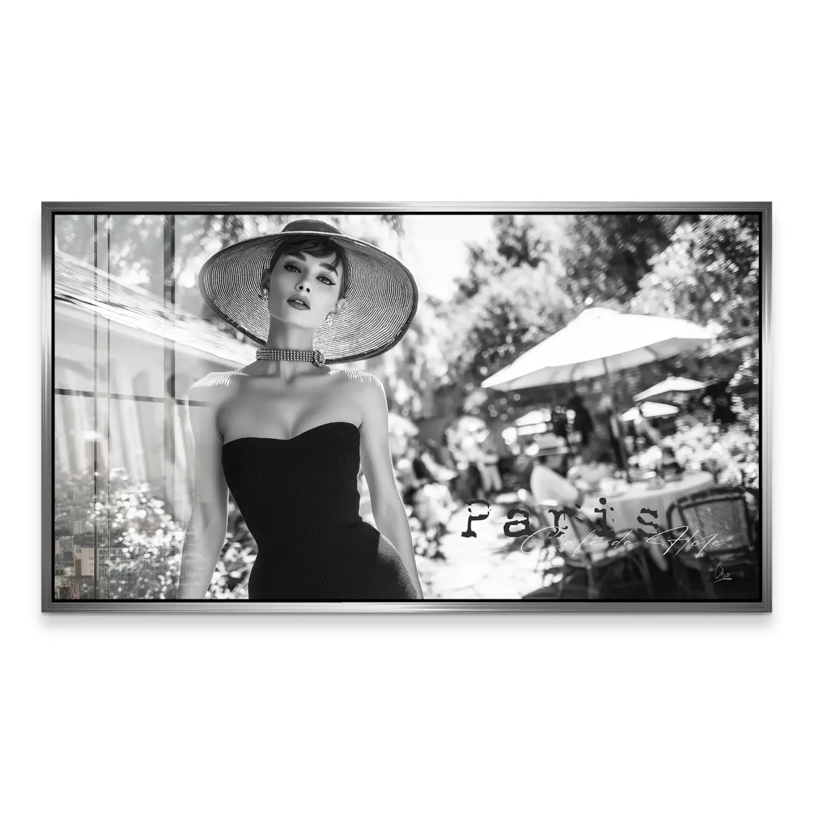 Audrey Hepburn Summer Style Acrylglas Bild