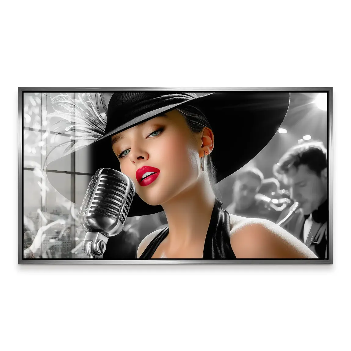 Silent Jazz Acrylglas Bild