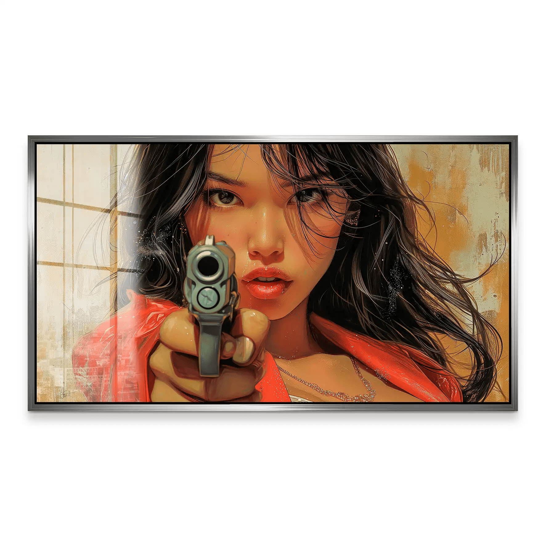 Gun Beauty Nr.2 Acrylglas Bild INGALERiE