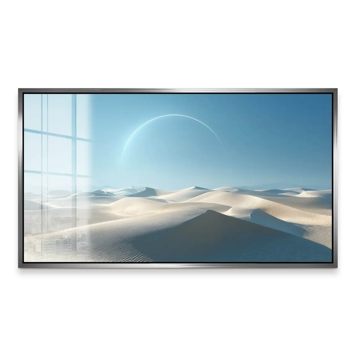 White Desert Acrylglas Bild