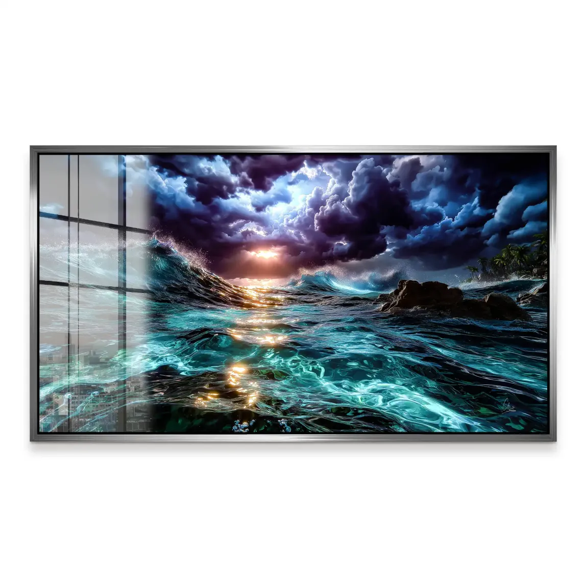 Ocean Storm Acrylglas Bild
